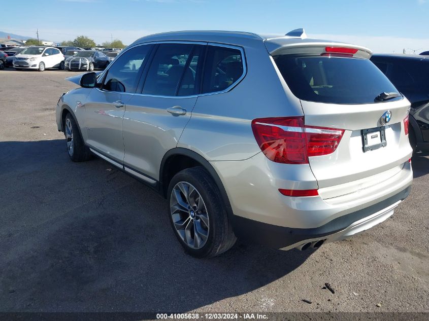 VIN 5UXWX9C50F0D44035 2015 BMW X3, Xdrive28I no.3