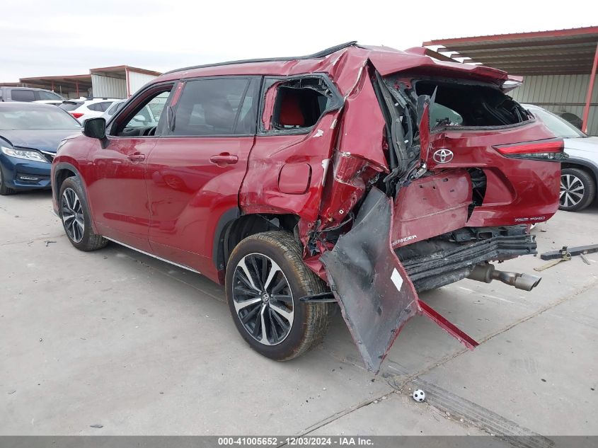 VIN 5TDLZRBH5MS068209 2021 Toyota Highlander, Xse no.3