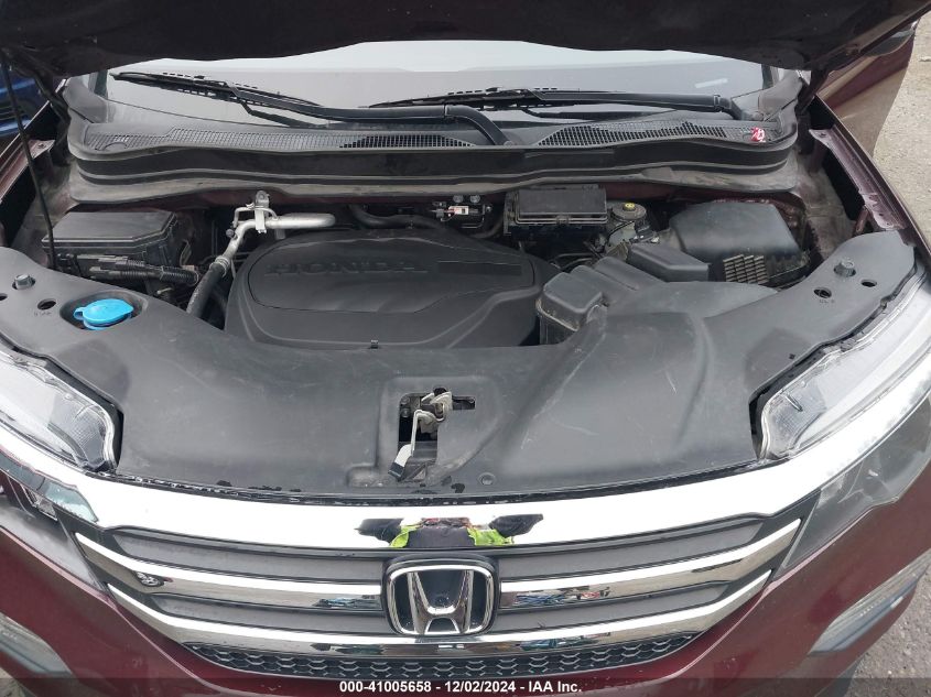 2016 Honda Pilot Ex-L VIN: 5FNYF6H82GB018333 Lot: 41005658