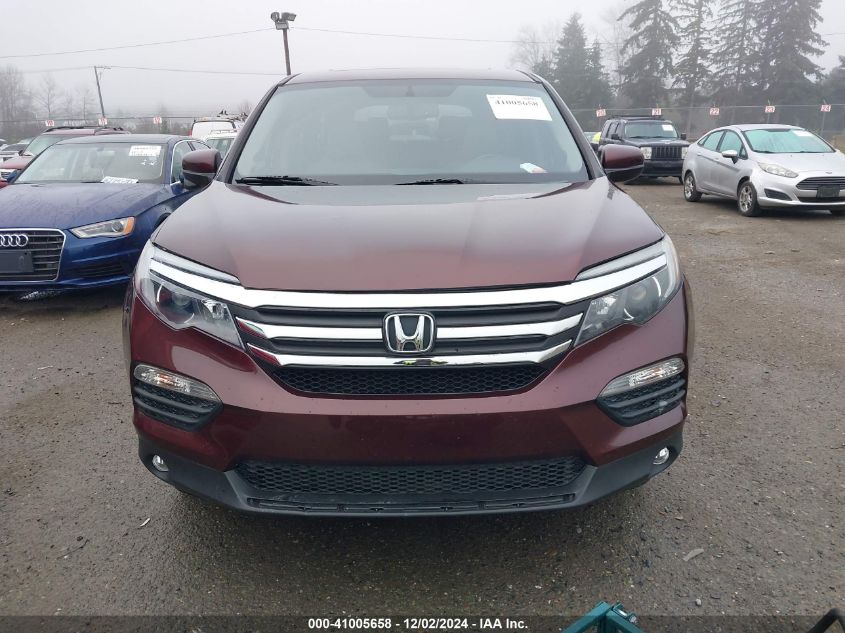 2016 Honda Pilot Ex-L VIN: 5FNYF6H82GB018333 Lot: 41005658