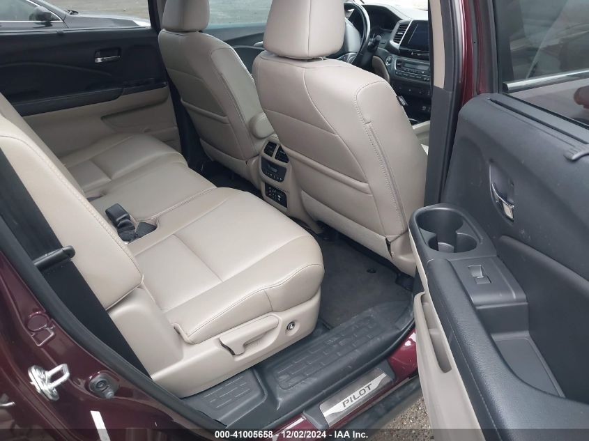 2016 Honda Pilot Ex-L VIN: 5FNYF6H82GB018333 Lot: 41005658