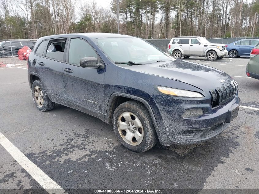 VIN 1C4PJMAB1EW273035 2014 Jeep Cherokee, Sport no.1