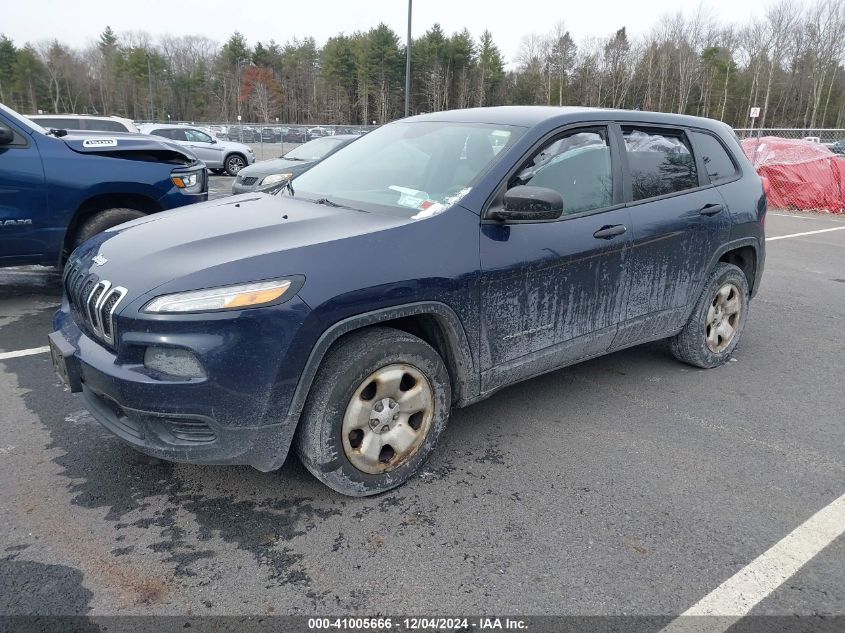 VIN 1C4PJMAB1EW273035 2014 Jeep Cherokee, Sport no.2