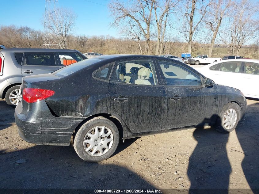 2007 Hyundai Elantra Gls/Limited/Se VIN: KMHDU46D57U052701 Lot: 41005729