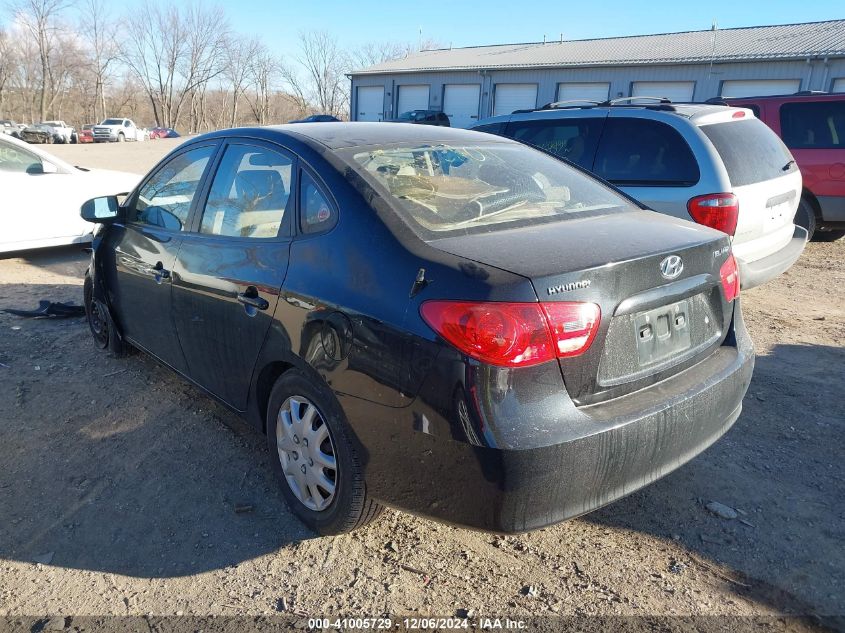 2007 Hyundai Elantra Gls/Limited/Se VIN: KMHDU46D57U052701 Lot: 41005729