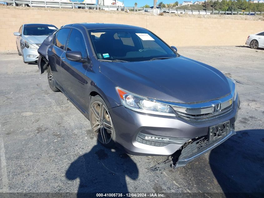 VIN 1HGCR2F53GA028267 2016 Honda Accord, Sport no.1