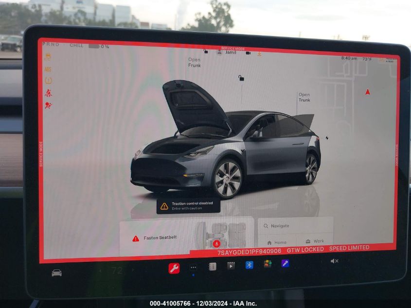 2023 TESLA MODEL Y RWD - 7SAYGDED1PF940906