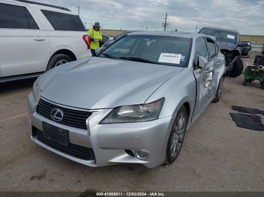 VIN JTHBE1BL4D5016765 2013 LEXUS GS 350 no.2