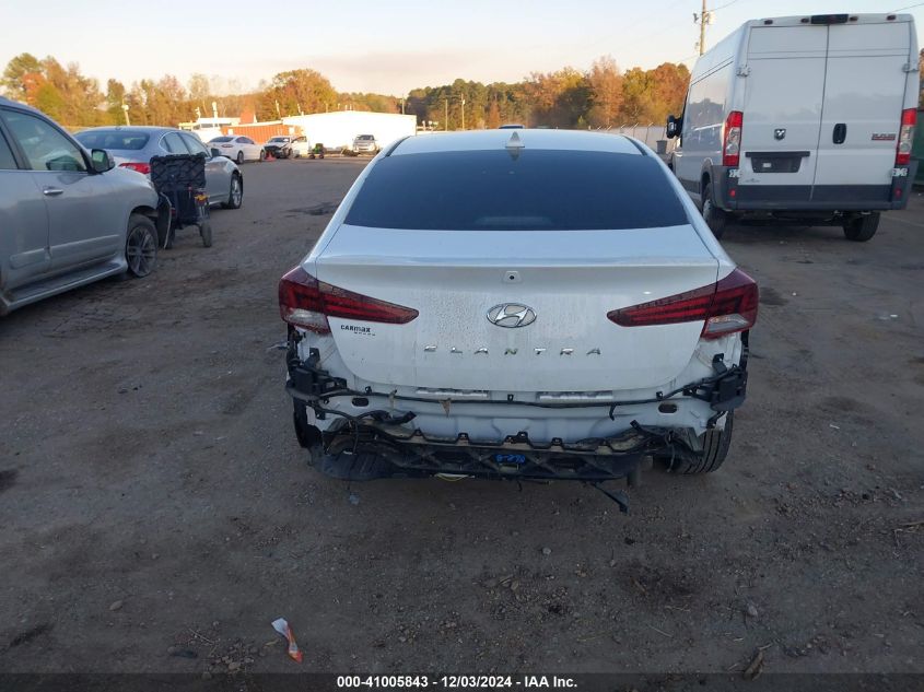 2019 Hyundai Elantra Sel VIN: 5NPD84LF4KH476887 Lot: 41005843