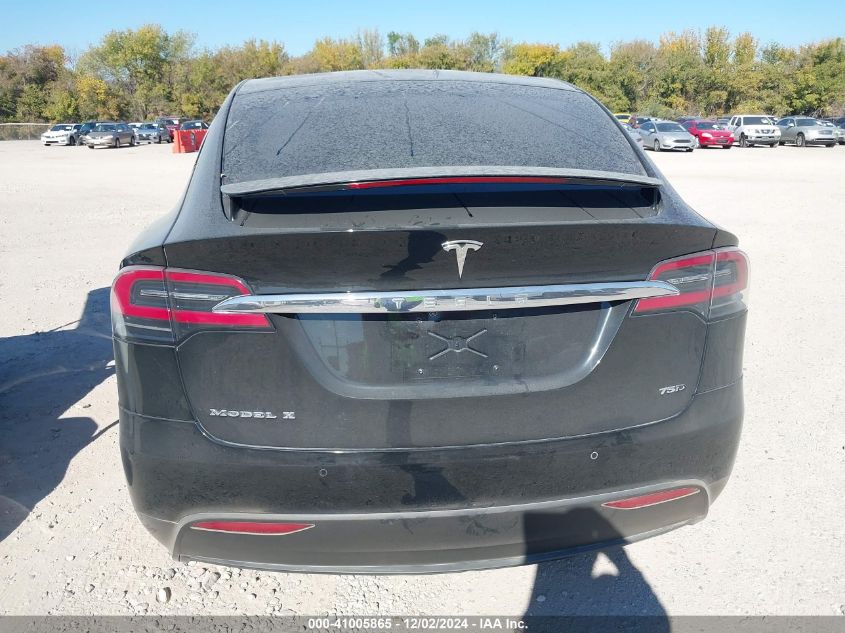 2018 Tesla Model X 100D/75D/P100D VIN: 5YJXCDE20JF120245 Lot: 41005865