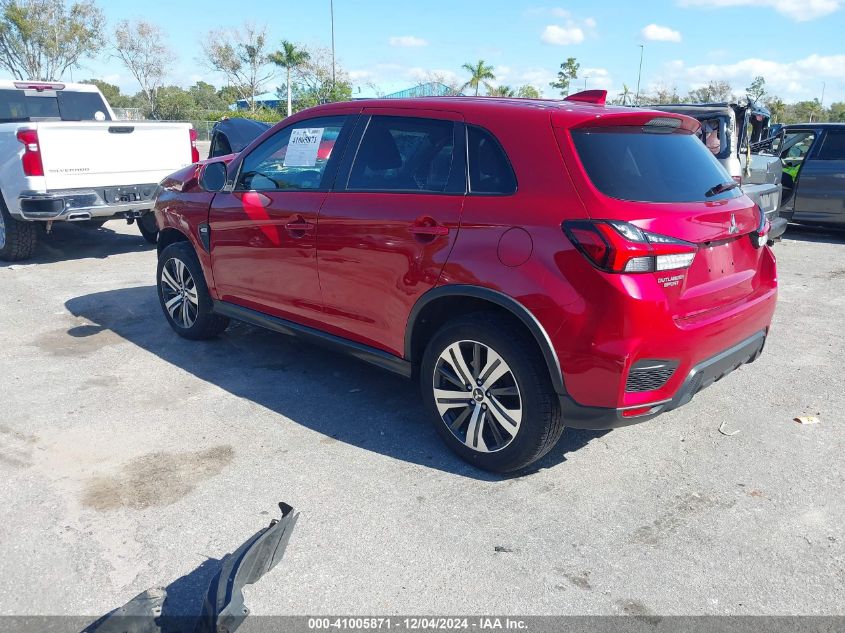 2020 Mitsubishi Outlander Sport 2.0 Es VIN: JA4AR3AU5LU005473 Lot: 41005871