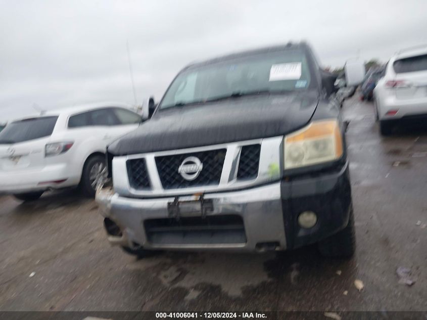 2009 Nissan Titan Le VIN: 1N6BA07D39N309327 Lot: 41006041