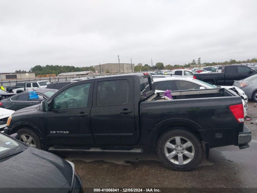 2009 Nissan Titan Le VIN: 1N6BA07D39N309327 Lot: 41006041