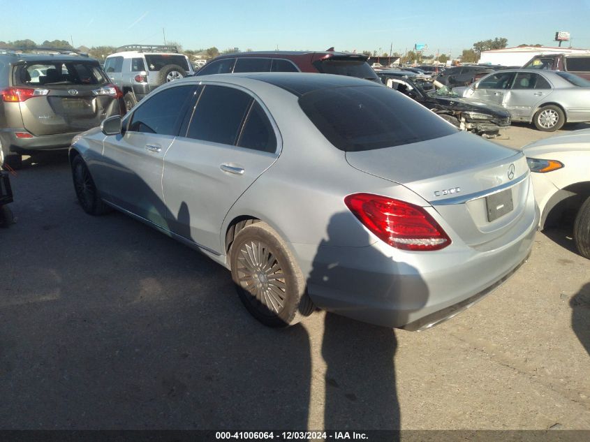 VIN 55SWF4KBXFU027617 2015 Mercedes-Benz C 300, 4Ma... no.3