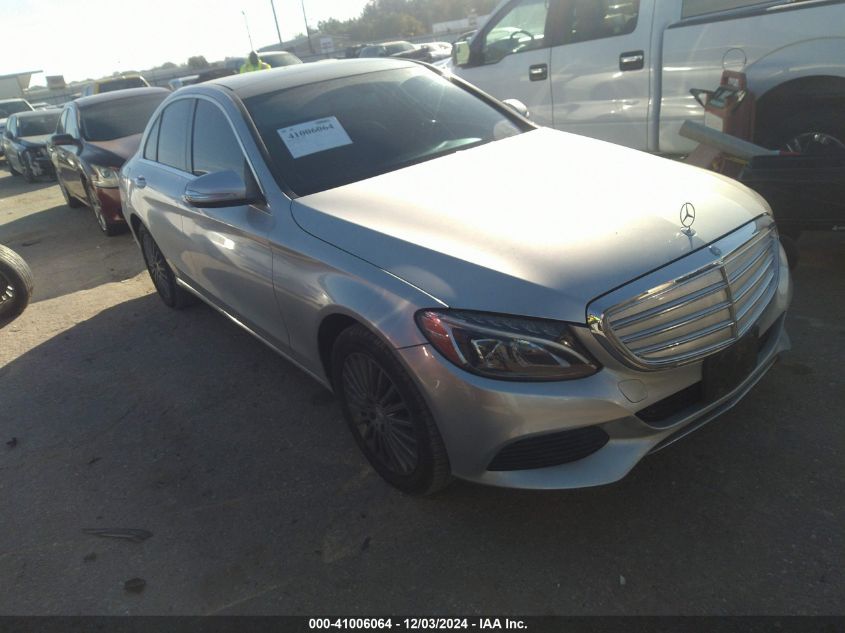 VIN 55SWF4KBXFU027617 2015 Mercedes-Benz C 300, 4Ma... no.1