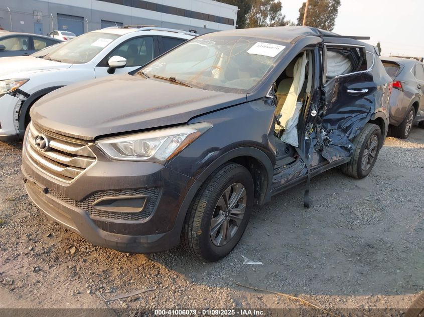 VIN 5XYZTDLB4GG326925 2016 Hyundai Santa Fe, Sport... no.2