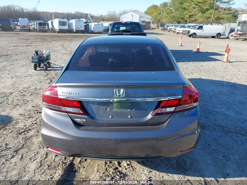 2014 HONDA CIVIC VIN: 2HGFB2F9XEH524024