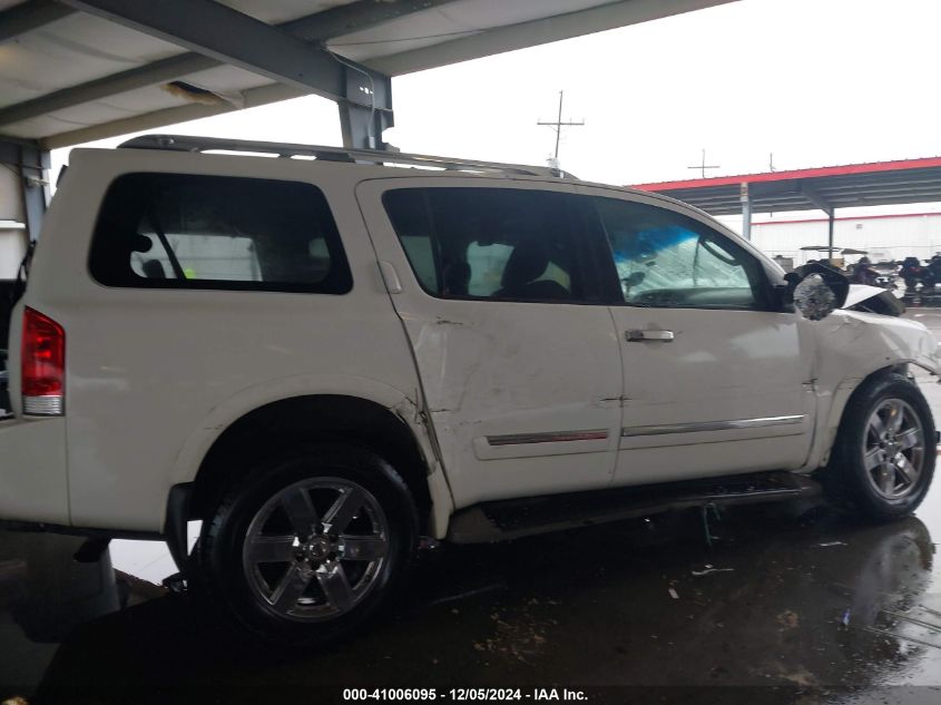 2012 Nissan Armada Platinum VIN: 5N1BA0ND5CN602655 Lot: 41006095