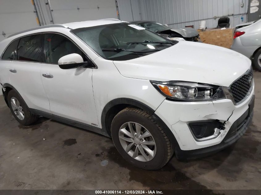 2017 Kia Sorento 2.4L Lx VIN: 5XYPGDA34HG245951 Lot: 41006114