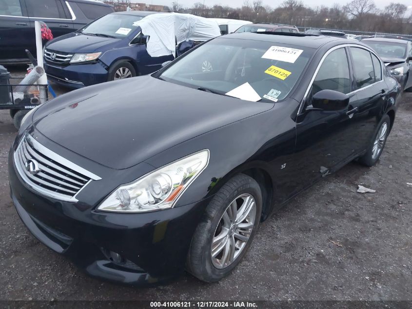 VIN JN1CV6AR8FM523673 2015 Infiniti Q40 no.2