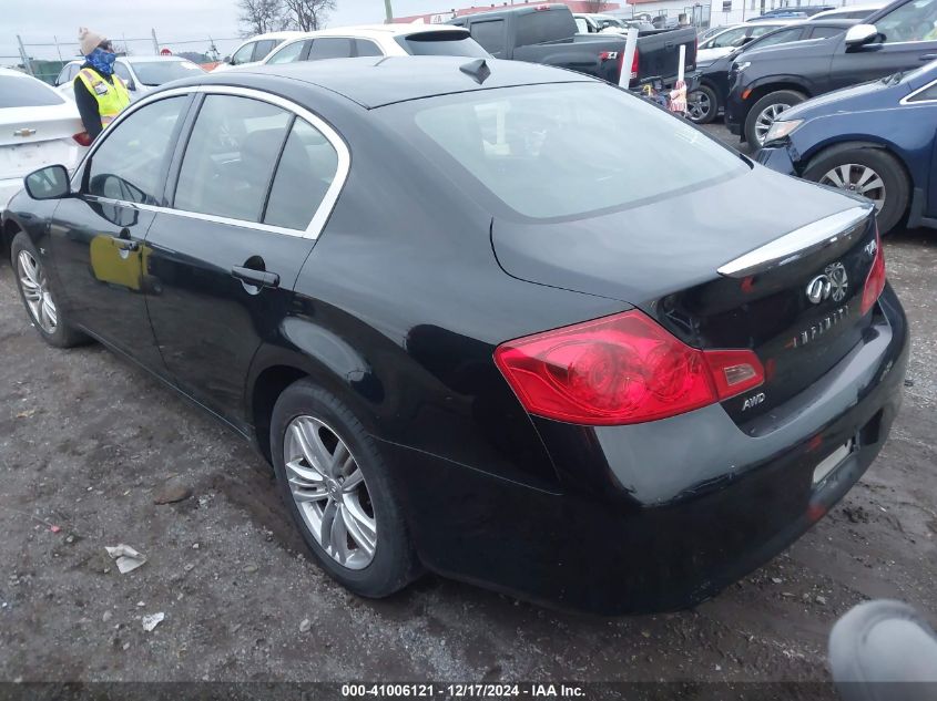 VIN JN1CV6AR8FM523673 2015 Infiniti Q40 no.3