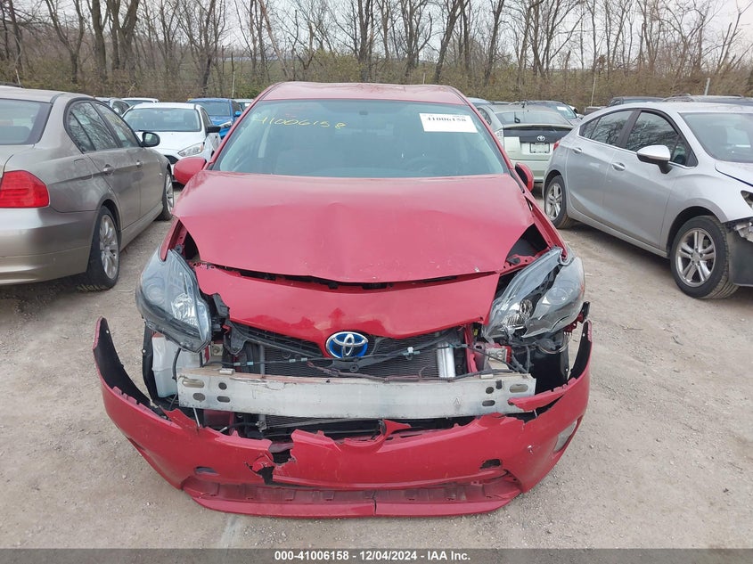 2014 TOYOTA PRIUS VIN: JTDKN3DU2E1766967