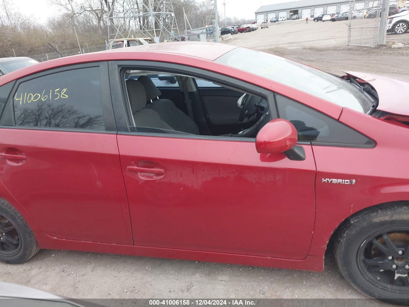 2014 TOYOTA PRIUS VIN: JTDKN3DU2E1766967