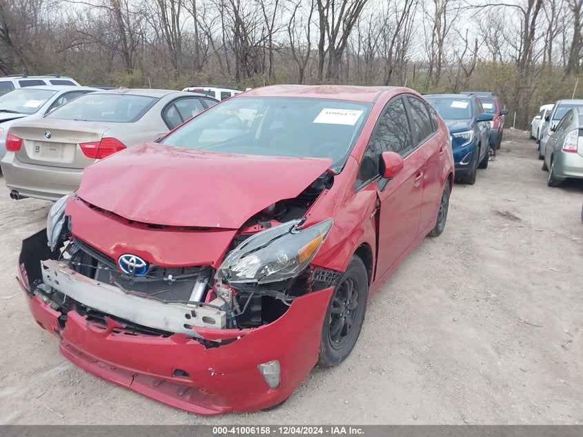 2014 TOYOTA PRIUS VIN: JTDKN3DU2E1766967