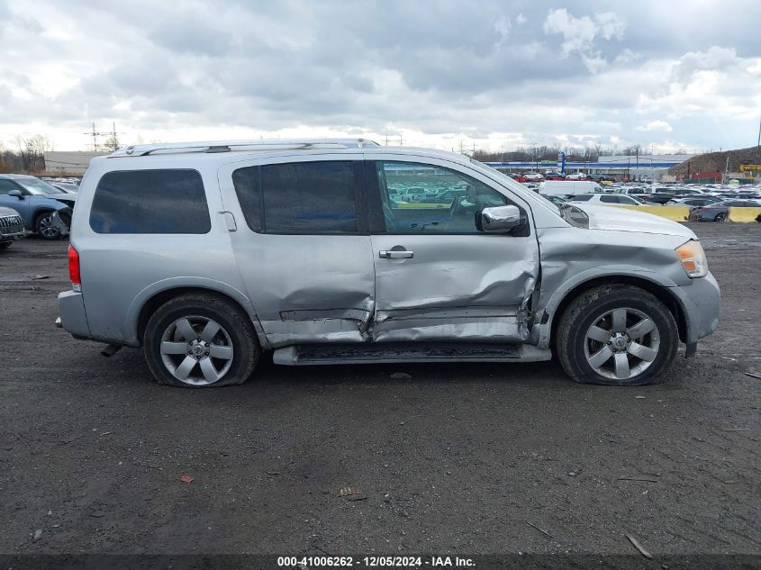 2010 Nissan Armada Titanium VIN: 5N1AA0NC1AN601793 Lot: 41006262