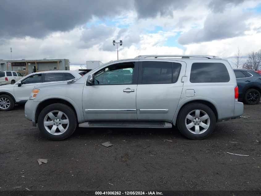 2010 Nissan Armada Titanium VIN: 5N1AA0NC1AN601793 Lot: 41006262