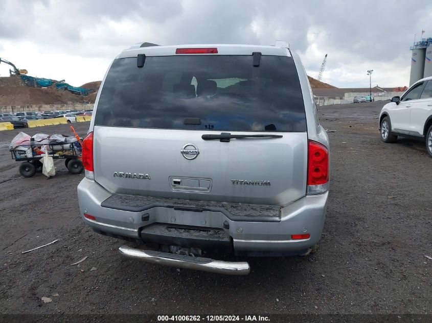 2010 Nissan Armada Titanium VIN: 5N1AA0NC1AN601793 Lot: 41006262