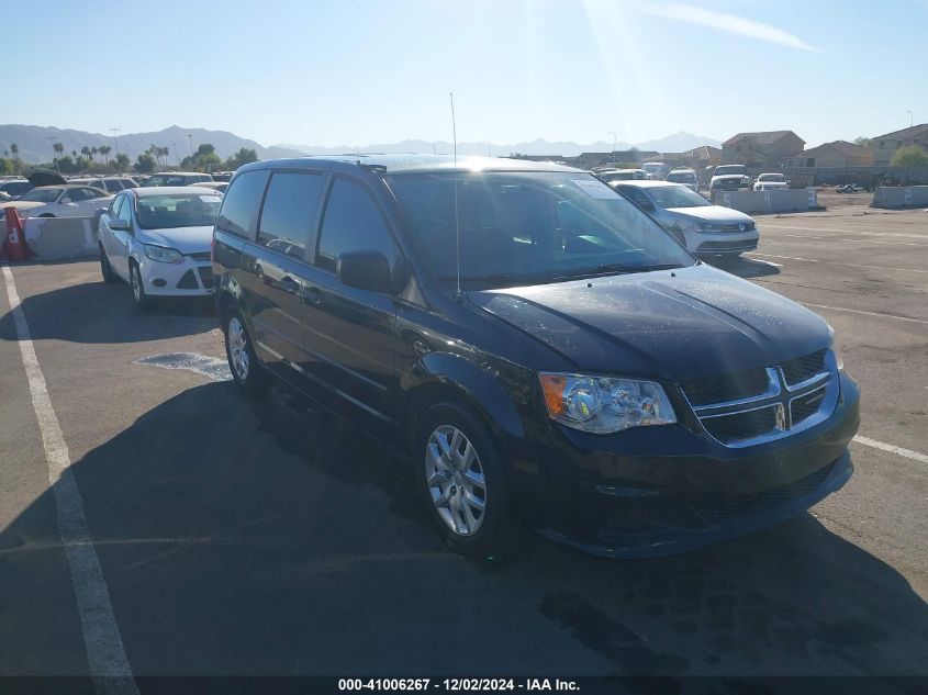 VIN 2C4RDGBG1GR382859 2016 DODGE GRAND CARAVAN no.1