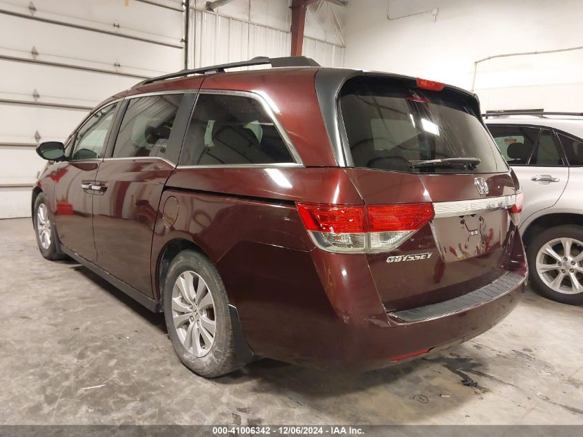 VIN 5FNRL5H65EB023528 2014 Honda Odyssey, Ex-L no.3