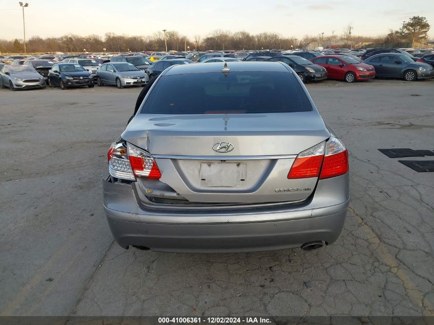 2011 Hyundai Genesis 4.6 VIN: KMHGC4DF4BU119088 Lot: 41006361