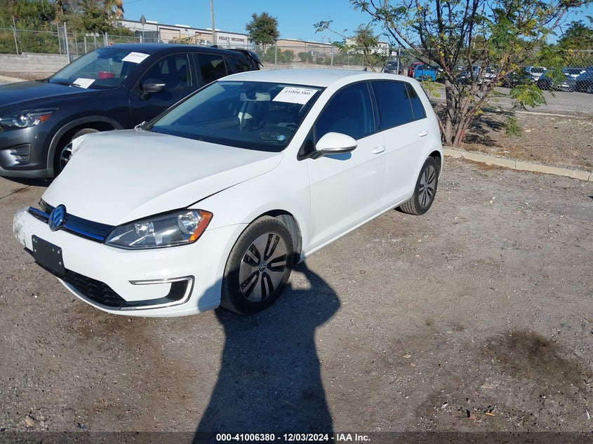 2016 VOLKSWAGEN E-GOLF SE WVWKP7AU4GW906237