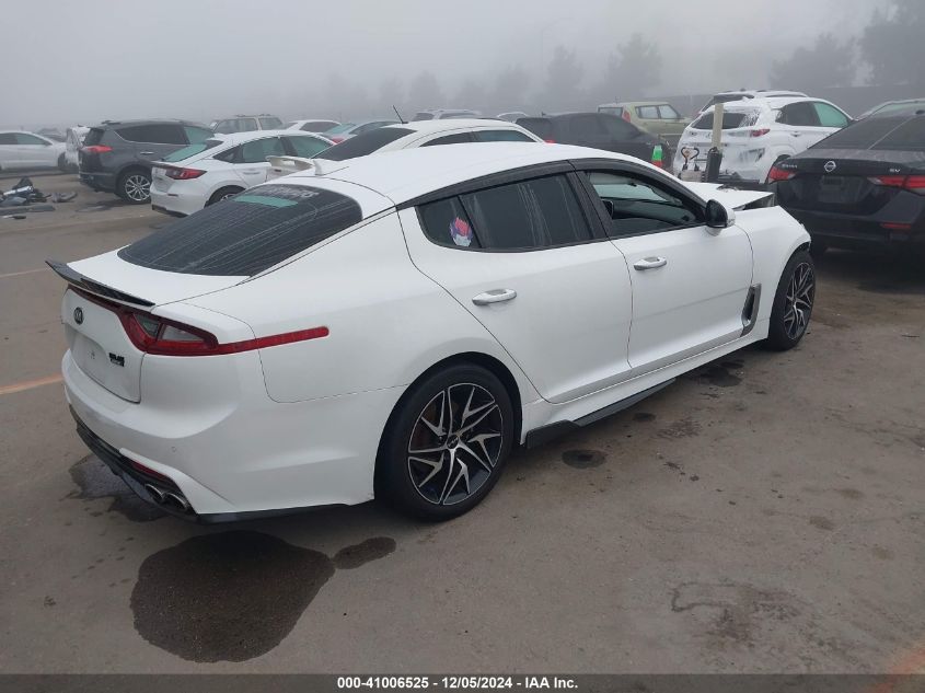 VIN KNAE15LA7J6041242 2018 KIA STINGER no.4