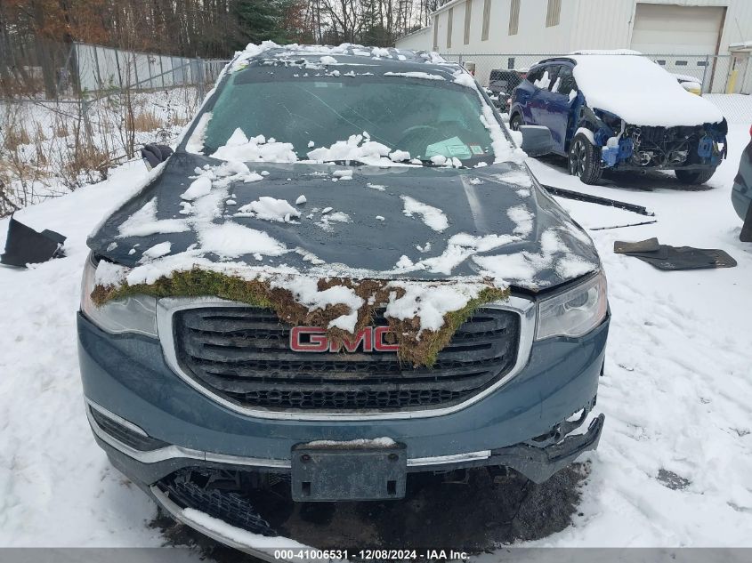 VIN 1GKKNRLA7KZ266931 2019 GMC Acadia, Sle-1 no.11