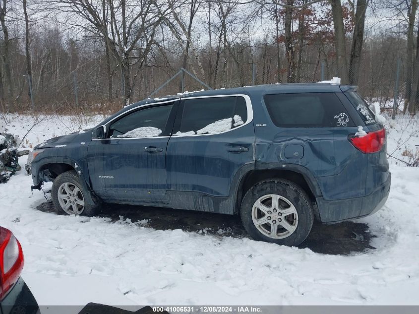 VIN 1GKKNRLA7KZ266931 2019 GMC Acadia, Sle-1 no.13