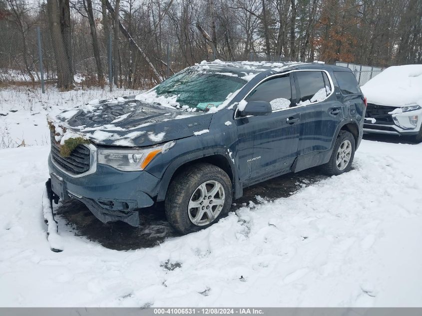 VIN 1GKKNRLA7KZ266931 2019 GMC Acadia, Sle-1 no.2