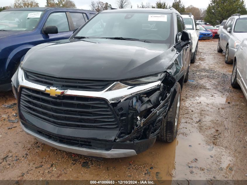 2022 Chevrolet Blazer Fwd 2Lt VIN: 3GNKBCR40NS209885 Lot: 41006653