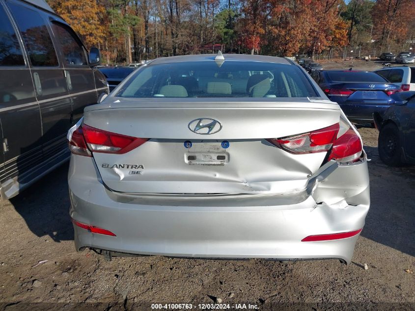 2017 HYUNDAI ELANTRA SE - 5NPD74LFXHH211080