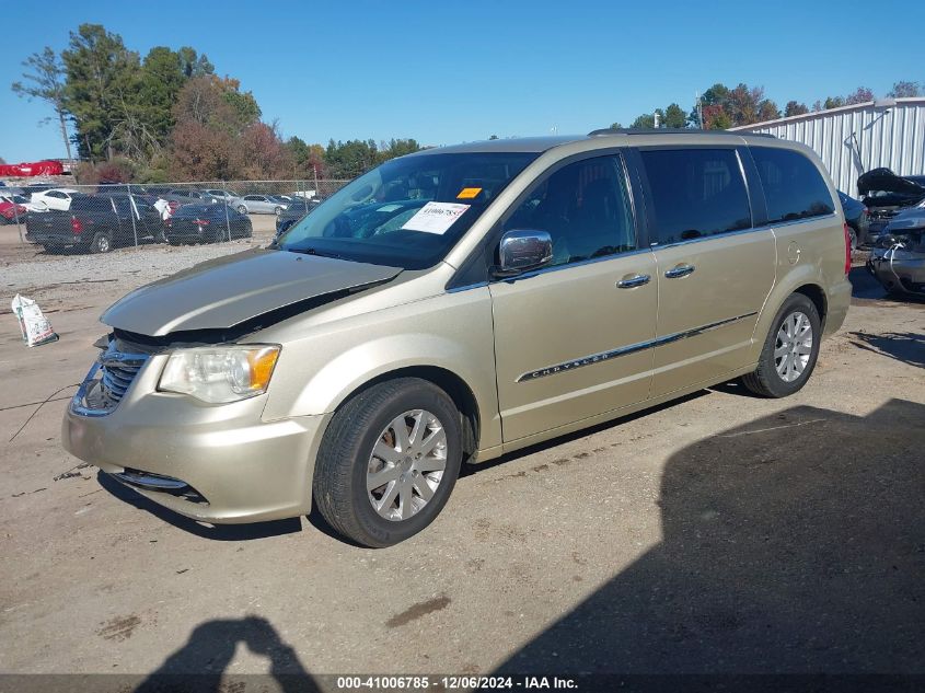 2011 Chrysler Town & Country Touring-L VIN: 2A4RR8DGXBR633336 Lot: 41006785