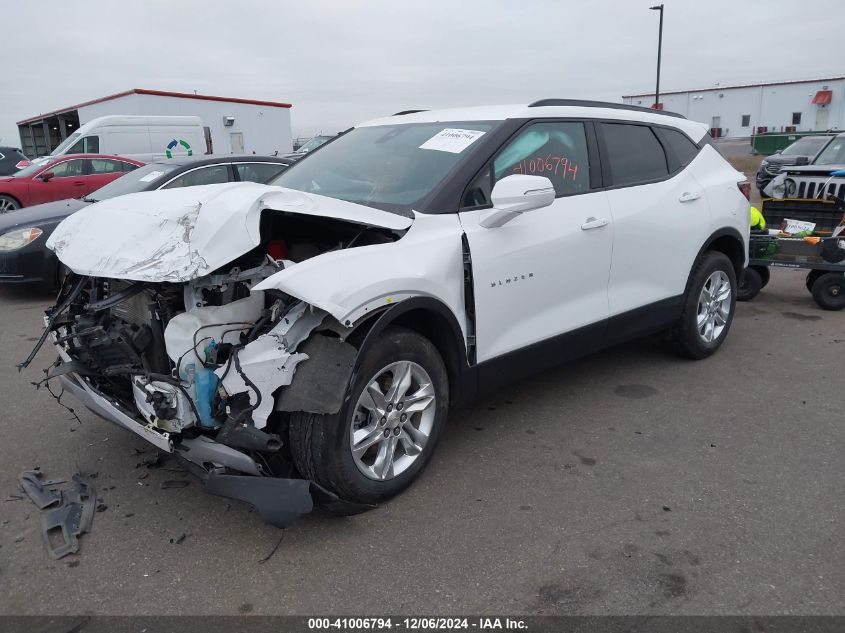 2021 Chevrolet Blazer Awd 2Lt VIN: 3GNKBHRS9MS533072 Lot: 41006794