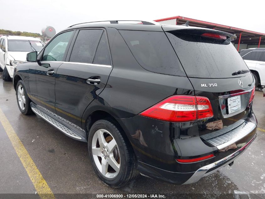 VIN 4JGDA5JB0EA318449 2014 Mercedes-Benz ML 350 no.3