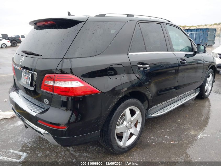 VIN 4JGDA5JB0EA318449 2014 Mercedes-Benz ML 350 no.4