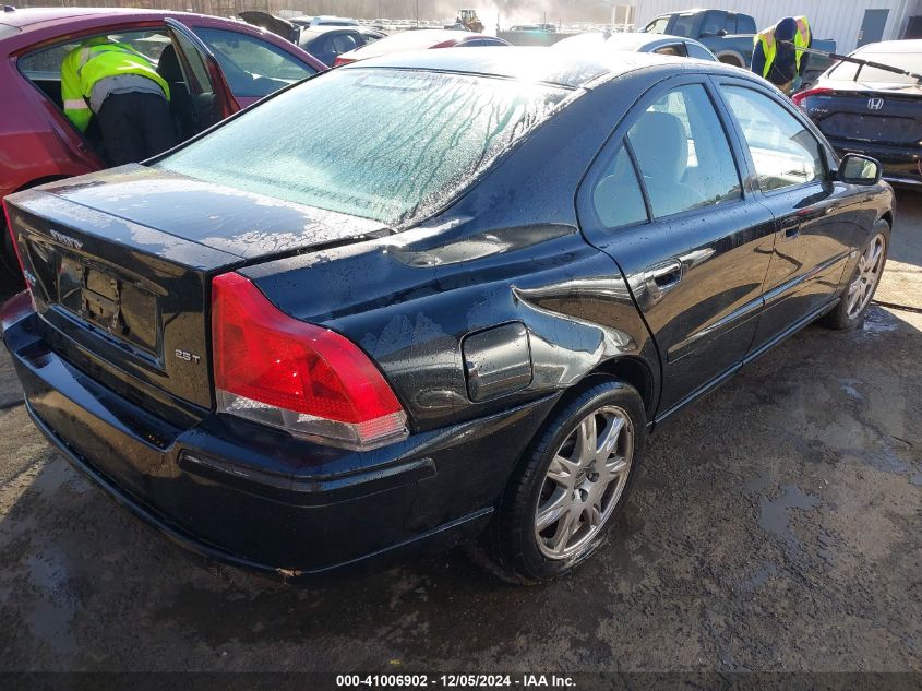 2006 Volvo S60 2.5T VIN: YV1RS592265241177 Lot: 41006902