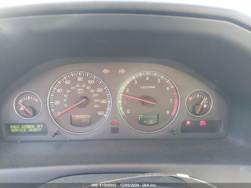 2006 Volvo S60 2.5T VIN: YV1RS592265241177 Lot: 41006902