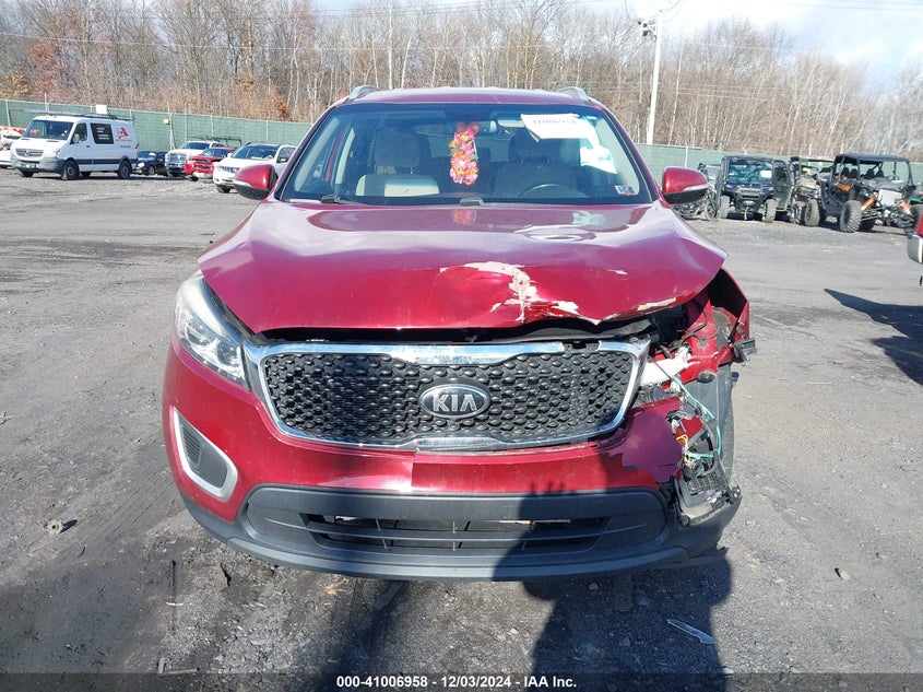 2017 Kia Sorento 3.3L Lx VIN: 5XYPGDA59HG322850 Lot: 41006958
