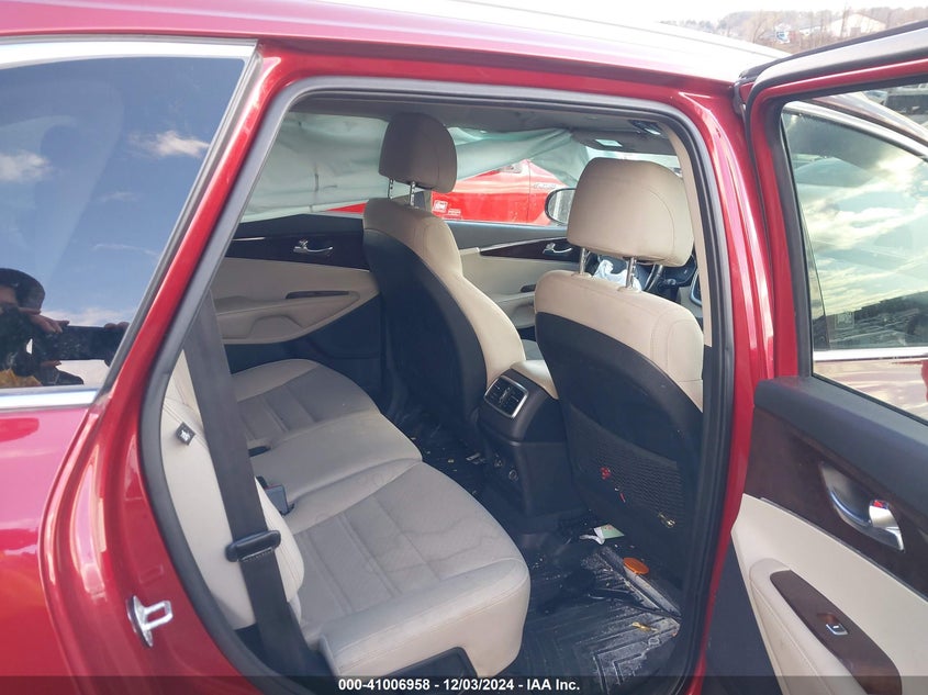 2017 Kia Sorento 3.3L Lx VIN: 5XYPGDA59HG322850 Lot: 41006958