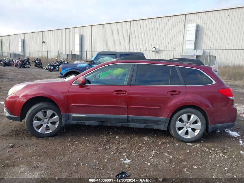 2011 Subaru Outback 2.5I Limited VIN: 4S4BRCKC2B3416457 Lot: 41006991